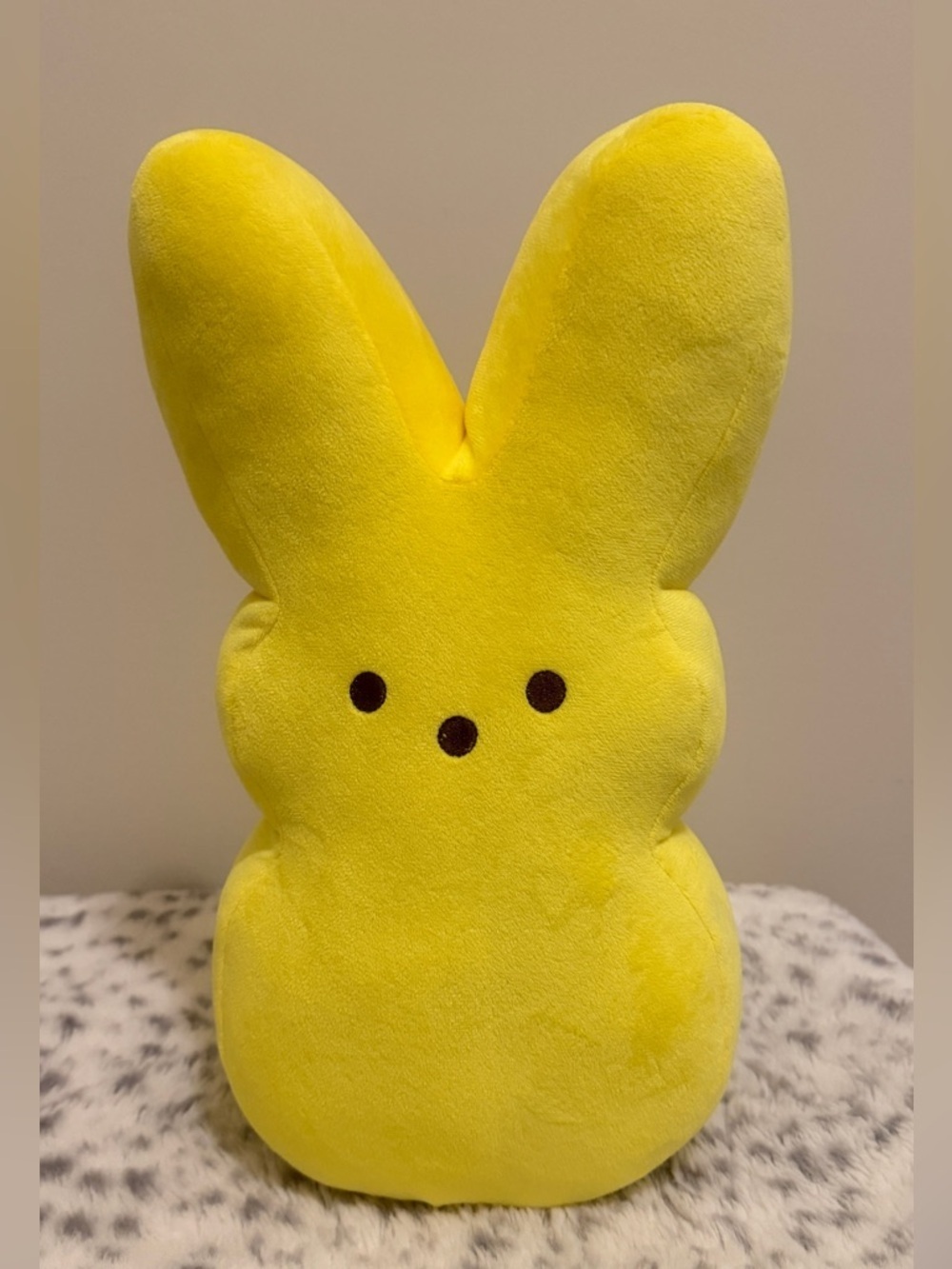Peeps Yellow Bunny Plush Toy - Cozy Kids Stuffed Animal
